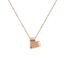 Marina Antoniou Jewellery - Diamond Rose Gold Necklace | From the Heart