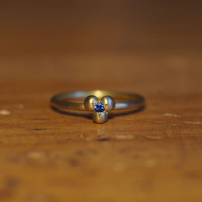 Marina Antoniou Jewellery - Sapphire Granule Ring