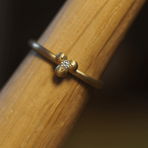 Marina Antoniou Jewellery - Diamond Granule Ring