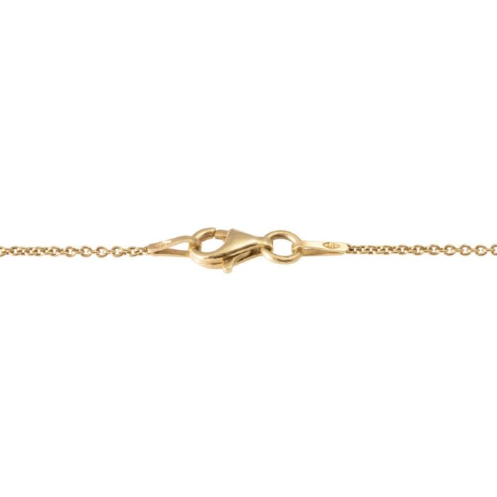 Marina Antoniou Jewellery - Diamond Yellow Gold Necklace | From the Heart