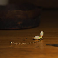 Marina Antoniou Jewellery - Leaf Studs