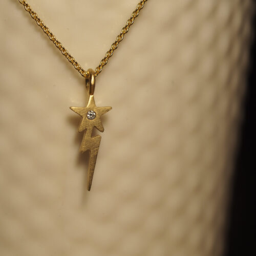 Marina Antoniou Jewellery - Lightening Star Necklace