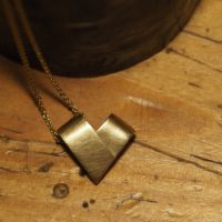 Marina Antoniou Jewellery - Yellow Gold Necklace | From the Heart