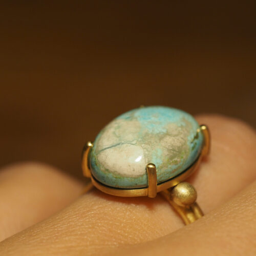 Marina Antoniou Jewellery - Coast Turquoise Ring