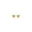 Marina Antoniou Jewellery - Mini Yellow Gold Studs | From the Heart