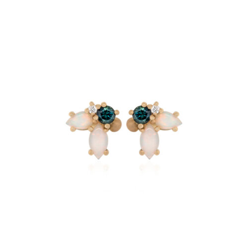The Evergreen Studs - Marina Antoniou Jewellery