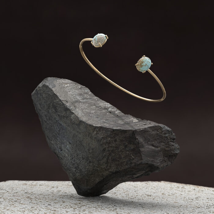 Marina Antoniou Jewellery - Coast Turquoise Cuff
