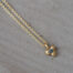 Yellow Gold Sapphire Granule Necklace - Marina Antoniou Jewellery