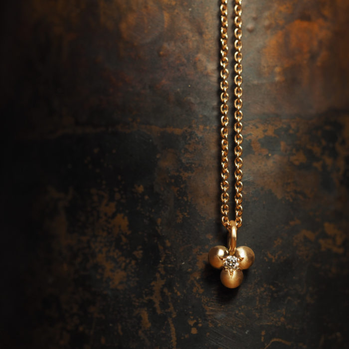 Marina Antoniou Jewellery - Rose Gold Mini Granule Necklace