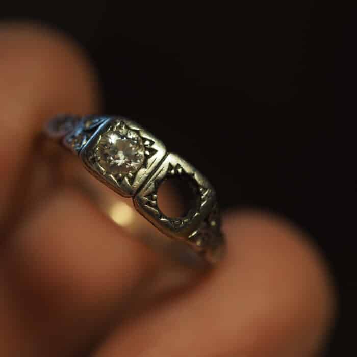 Bespoke | Heirloom Diamond Cluster Ring for Abby - Marina Antoniou Jewellery