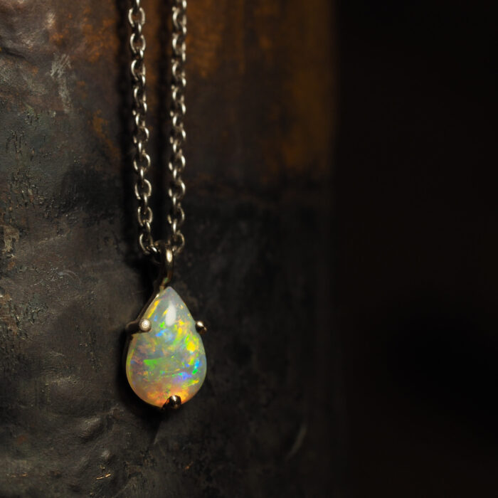Marina Antoniou Jewellery - Petal Opal Necklace