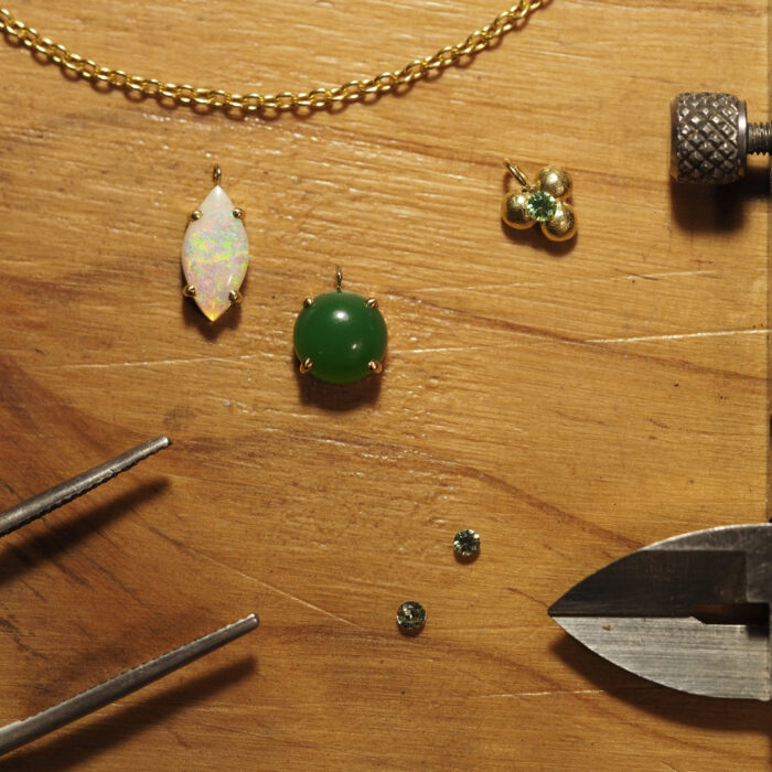 Marina Antoniou Jewellery - Orion Elements Charm Necklace