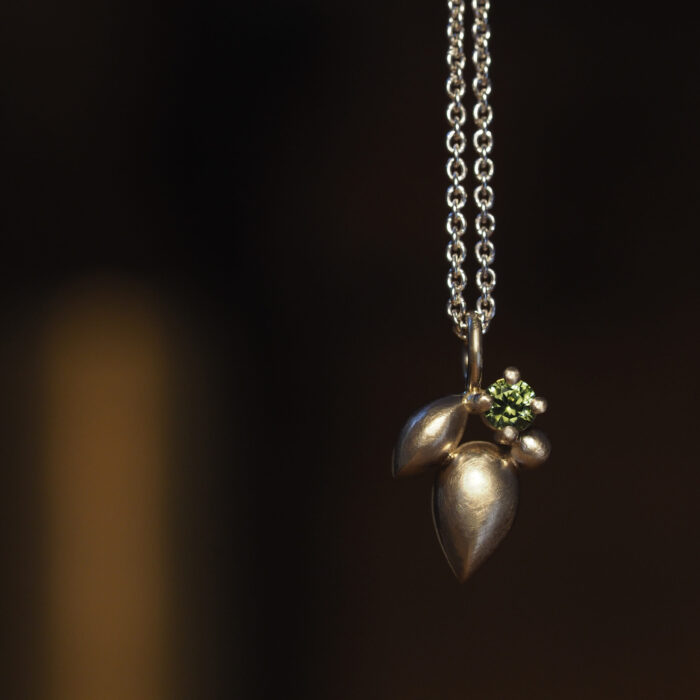 Marina Antoniou Jewellery - Forest Green Eucalypt Necklace