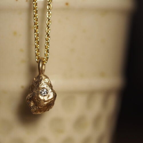 Marina Antoniou Jewellery - Diamond Asteroid Necklace
