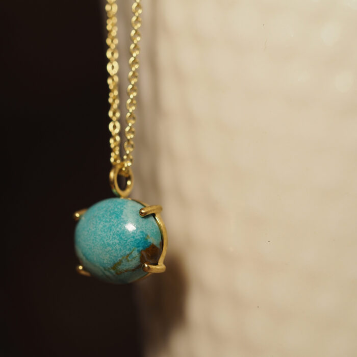 Marina Antoniou Jewellery - Coast Turquoise Necklace 4