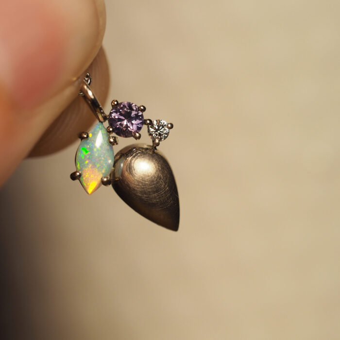 Marina Antoniou Jewellery - Purple Patch Eucalypt Necklace