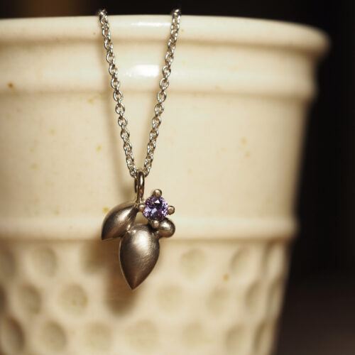 Marina Antoniou Jewellery - Purple Eucalypt Necklace
