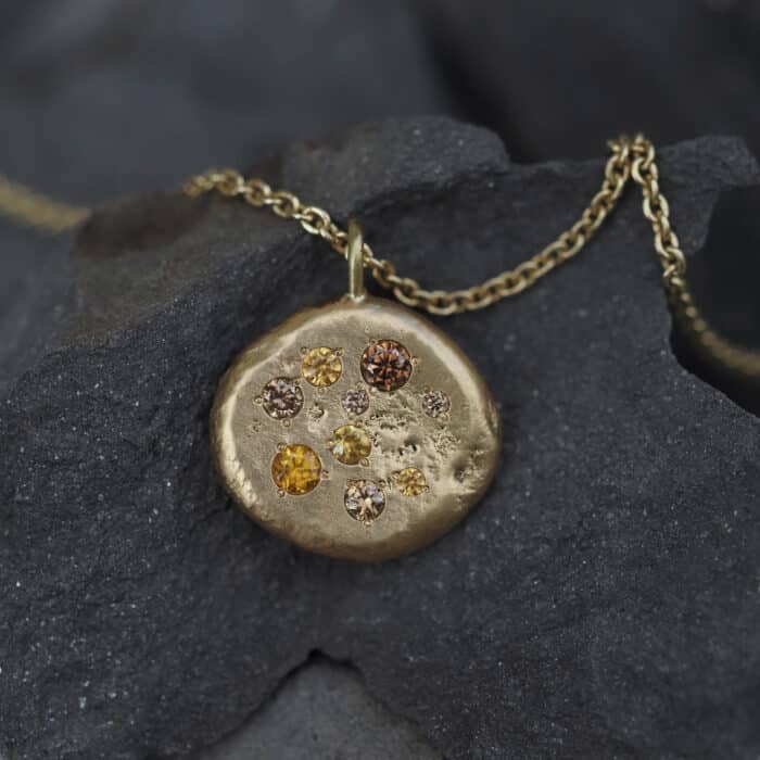 Lichen Surface Necklace - Marina Antoniou Jewellery