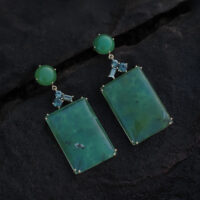 Sea Grape Slice Drop Earrings