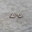 White Gold Diamond Granule Earrings - Marina Antoniou Jewellery