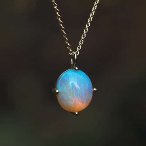 Chóra Opal Necklace - Marina Antoniou Jewellery