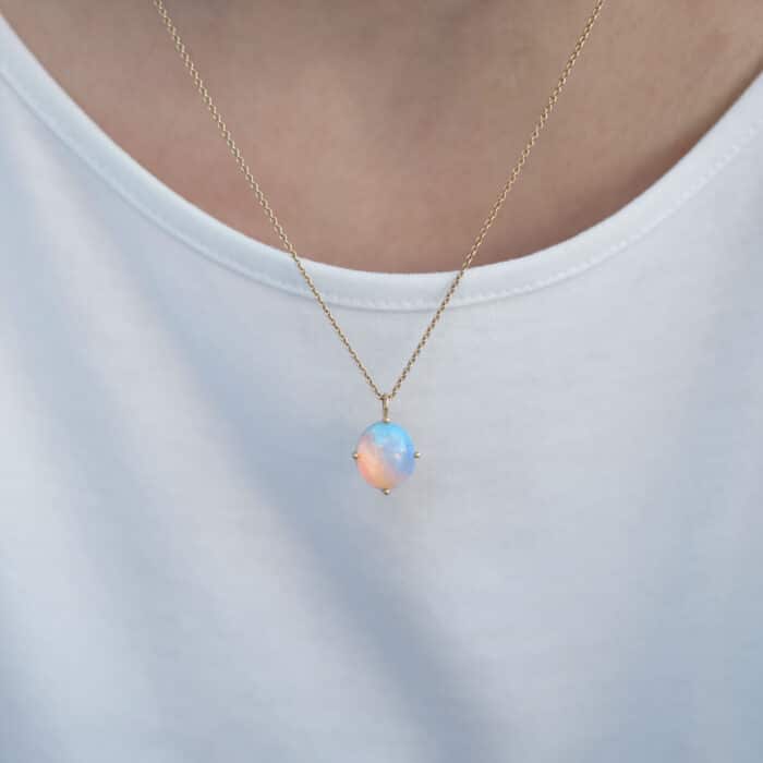 Chóra Opal Necklace - Marina Antoniou Jewellery