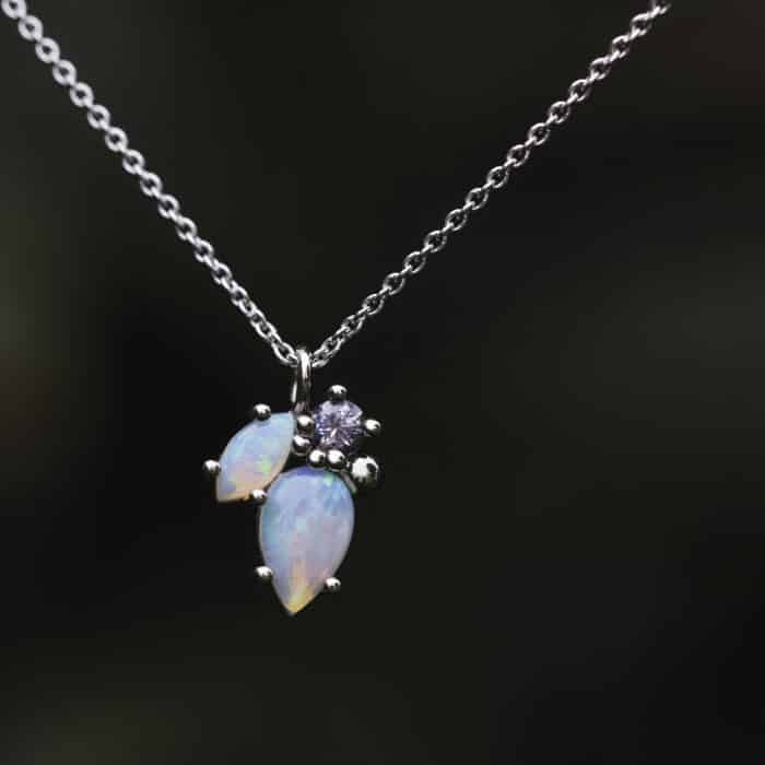 Lilac Eucalypt Necklace - Image 2