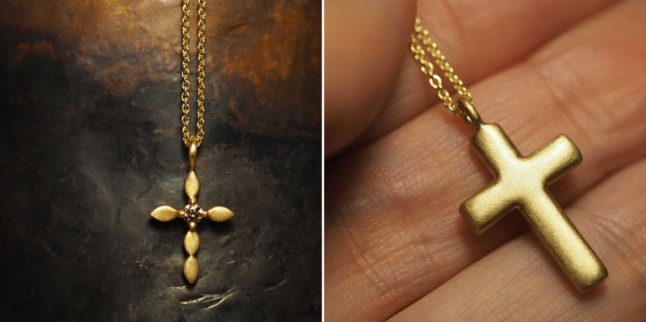 Crafting Culture: Bespoke Cross Necklaces - Marina Antoniou Jewellery