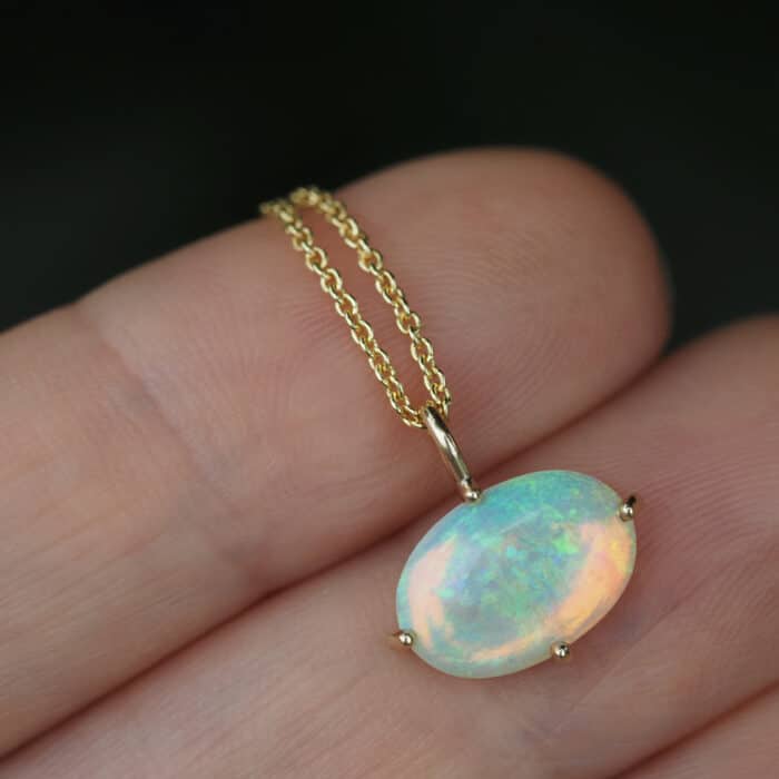 Vathi Australian Opal Necklace - Image 2