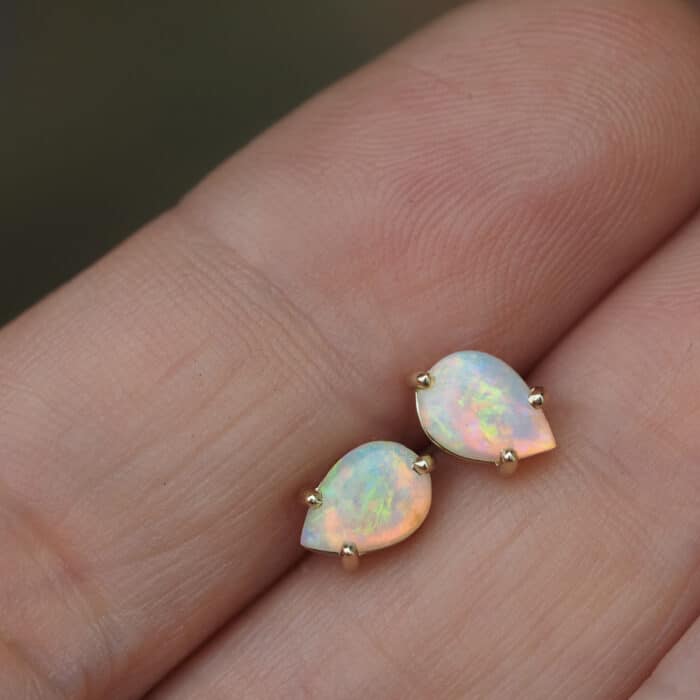 Vathi Australian Opal Earrings - Image 3