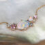 Pink Barnacle Cluster Necklace - Marina Antoniou Jewellery
