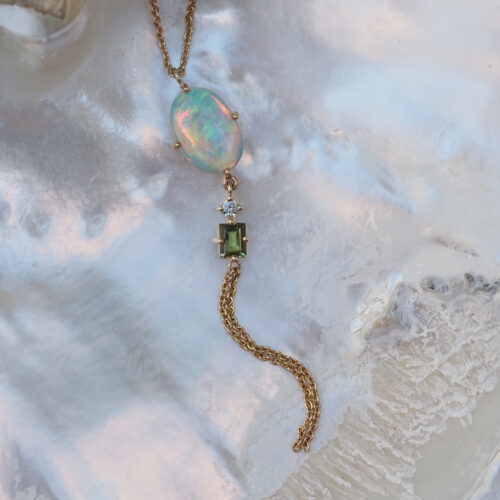 Tide Fragments Drop Necklace - Marina Antoniou Jewellery